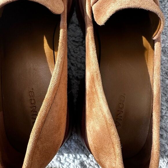 Vince Robin Suede Loafer, Size 10 - Picture 5 of 5
